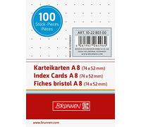 BRUNNEN Fiches A8 à pois