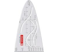 Brunnen Gabarit de parabole/dessin (pour l'école, transparent cristallin), 1049764