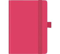 BRUNNEN Kompagnon 732 66 Agenda de poche 2 pages = 1 semaine, format A6, 192 pages, couverture en polyuréthane, flexible, rose