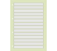 Brunnen Bloc d'écolier Lin01 A4 50 feuilles Premium