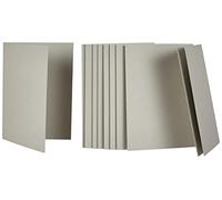 Brunnen Lot de 10 cartes doubles B6 200 g