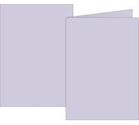 BRUNNEN Lot de 10 cartes pliantes universelles - Format B6-200 g/m² - Violet