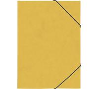 Brunnen Lot de 10 classeurs à anneaux A4 2R avec élastique Jaune 15 mm