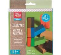 Brunnen modelage de l'argile et de la gomme junior Colorpack Basic6 pièces Multicolore G