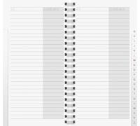 Brunnen Pages annuaire de remplacement 10 x 19 cm