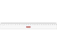 Brunnen règle le bureau, l'école, polystyrène, 30 cm, transparent, vE10