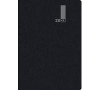Brunnen SlimLine 1073933903 Agenda mensuel SlimLine Planificateur mensuel modèle 739 2023 Format feuille 17 x 24 cm Noir