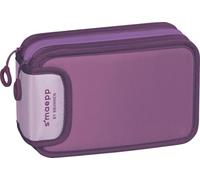 Brunnen S'maepp Trousse à 3 Fermetures éclair Violet