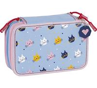 Brunnen Trousse d'écolier avec 3 fermetures Éclair