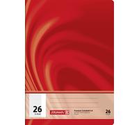 Brunnen Vivendi 104472602 School Notebook A4 16 Pages 5 mm Squared with Margin R