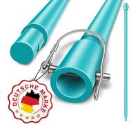 BRUNNENTAL® Rallonge Tarière de Terre 1 m - Extension Universelle Ø20 mm pour Foret à Terre Électrique & Thermique - Acier Manganèse 65 Haute Résistance - Système Quick-Change Rapide