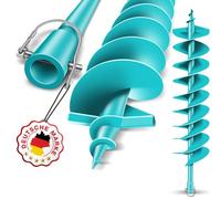 BRUNNENTAL® Tarière 150 mm - Idéale pour Creuser la Terre - Foreuse Jardin/Tarière pour Perceuse - Pointe Robuste 150mm - Meche Tariere SDS - Outil Creuser Trou Terre Fiable