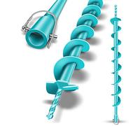 BRUNNENTAL® Tarière 40 mm - Idéale pour Creuser la Terre - Foreuse Jardin/Tarière pour Perceuse - Pointe Robuste 40 mm - Meche Tariere SDS - Outil Creuser Trou Terre Fiable