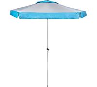 BRUNNER 0113013N Parasol de soleil moderne gris/bleu, Solado, diamètre 200 cm et hauteur 220 cm