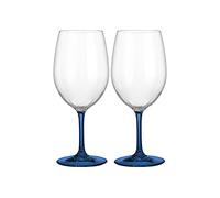BRUNNER 0830184N.C22 Verres à vin élégants incassables, Wineglass Thango Blue 2 pièces, 60 cl