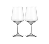 BRUNNER 0830213N.C71 Élégantes Verres à Vin Rouge et Vin Blanc, R&W Wineglass Collection Réserve de 2 pièces, 58 Cl