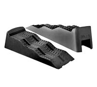 BRUNNER 7110103N.C03 Lot de 2 Cales de Niveau Equalizer XL Black pour Camping-Car, Caravane, sans Sac, Noir