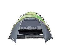 Brunner Blitz 3 Tente Automatique dôme pour 3 Personnes, Polyester, Gris foncé/Vert