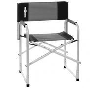 Brunner Chaise de réalisateur Bravura avec structure pliante Noir/Gris