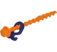 Brunner Camping Products 610/122 Threaded Pegs 20 Cm Pack Of 12