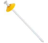 Brunner - Carpeg - Piquet - 20 cm - silver / yellow