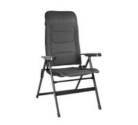 Brunner Chaise de camping d extérieur Aravel Vitachic Large Gris