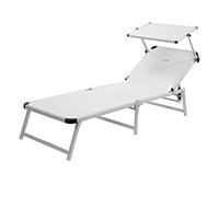 BRUNNER Chaise Longue Marbella - Blanc