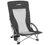 Brunner - Cuba Highback - Chaise de camping - schwarz / grau