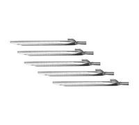 Brunner Ensemble De Picchetti De Tente 5 Pièces Thor Zincato Acier
