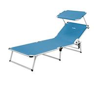 BRUNNER Lit de Plage Malibu (Bleu)