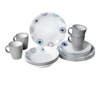 Brunner Lunch Box Service de Table en mélamine Design mer Profonde 16 pezzi - 0830155N.C7R