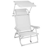 Brunner - Makai - Chaise de camping - white