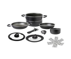 Brunner Popote Pirate Ng 7 + 1 Ø 22cm Noir