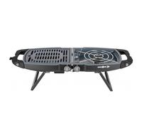 Brunner Réchaud à gaz portable Mariposa 30 mbar Noir