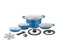 Brunner Set de Pots Carezza 7+1 Ø 22 Cm Bleu