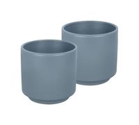 Brunner Set Tasses Camping Antidérapantes 2 Pcs 5,5x5,5cm Mélamine DOLOMIT Denim
