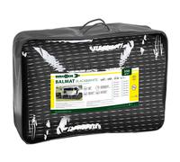 Brunner Tapis Balmat pour vérandas et auvents de camping 350g/m2 Noir/Blanc