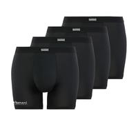 bruno banani All Day Lot de 4 boxers longs pour homme Sans intervention, Noir (7), L