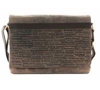 bruno banani All Over Postbag Brown