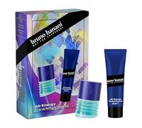 bruno banani BB Energy Eau de Parfum + BB Energy Gel Douche Homme Masculin Parfum Boisé Fougère 30ml + 50ml