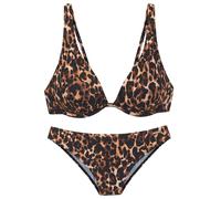 Bruno Banani Bikini beige clair / umbra / noir, Taille M-L