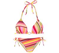 Bruno Banani Bikini jaune citron / orange / corail / rose, Taille S