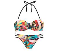 Bruno Banani Bikini turquoise / jaune / orange / noir, Taille S
