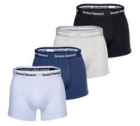 Bruno Banani Boxers bleu marine / gris clair / noir / blanc, Taille L