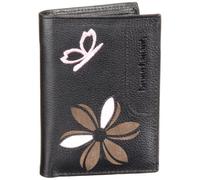 Bruno Banani Butterfly_2 W 320.823, Petite maroquinerie femme - Noir (noir/multi), 10x14x3 cm (BxHxT) EU