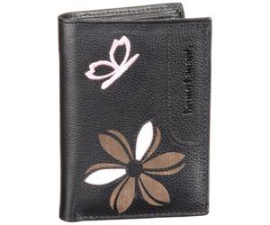 Bruno Banani Butterfly_2 W 320.823, Petite maroquinerie femme - Noir (noir/multi), 10x14x3 cm (BxHxT) EU