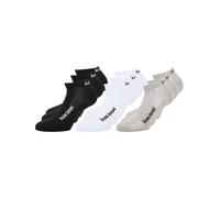 Bruno Banani Chaussettes 'Coffey' greige / noir / blanc, Taille 39-42