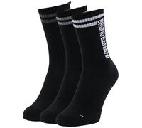 Bruno Banani Chaussettes ' GALLAGHER ' noir / blanc, Taille 39-42