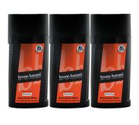 Bruno Banani Gel Douche Absolu Homme 3 X 250ml 3in1 Avec Frais Citron - Frais