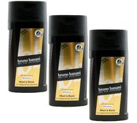 Bruno Banani Gel Douche MAN'S Best 3 X 250ml pour Cheveu, Corps & Visage